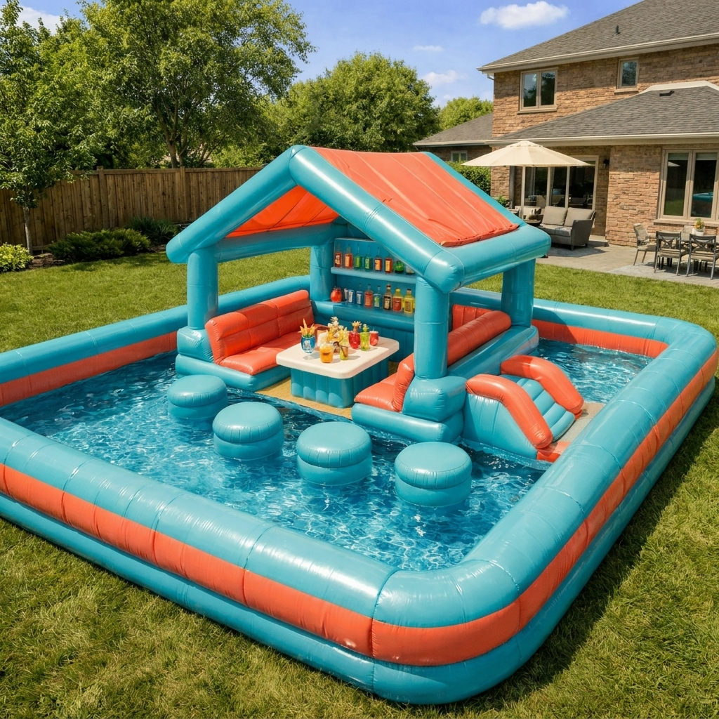 Cabana Float — The Original Inflatable Pool Bar