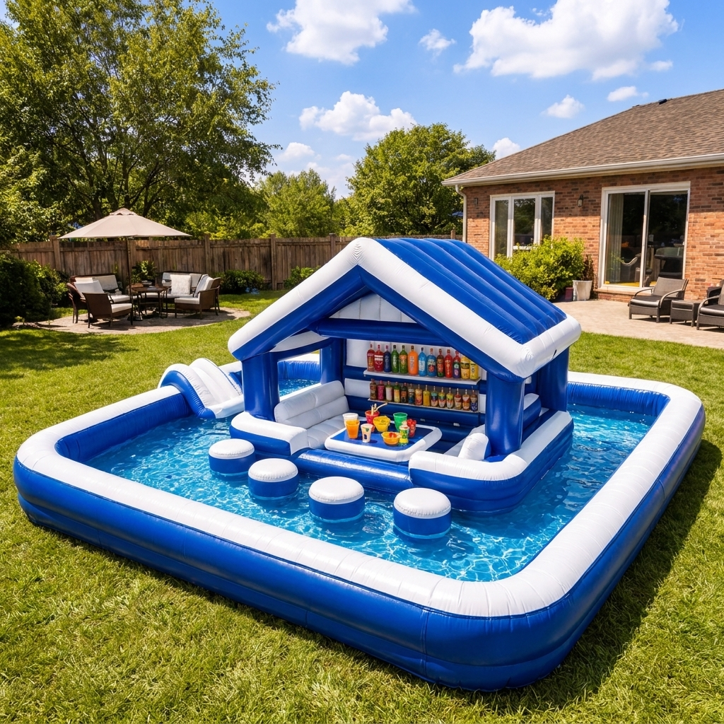 Cabana Float — The Original Inflatable Pool Bar